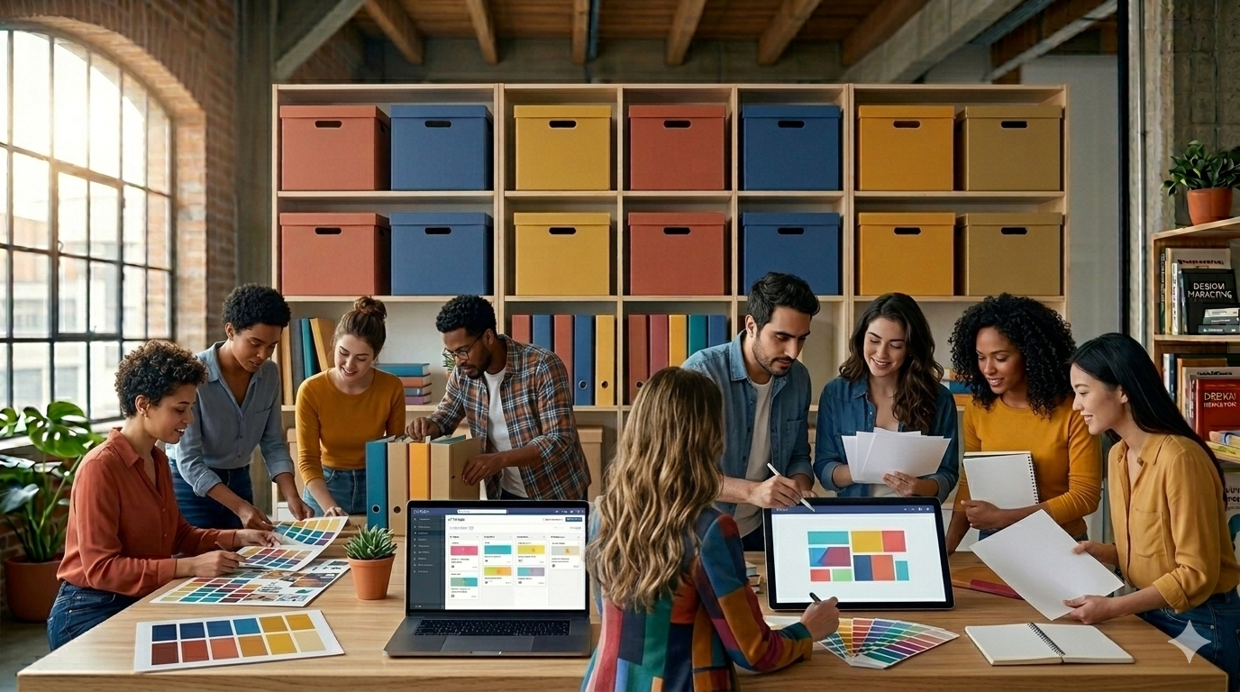 Organização que libera o potencial criativo